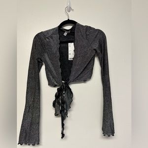 Urban Outfitters tie front top